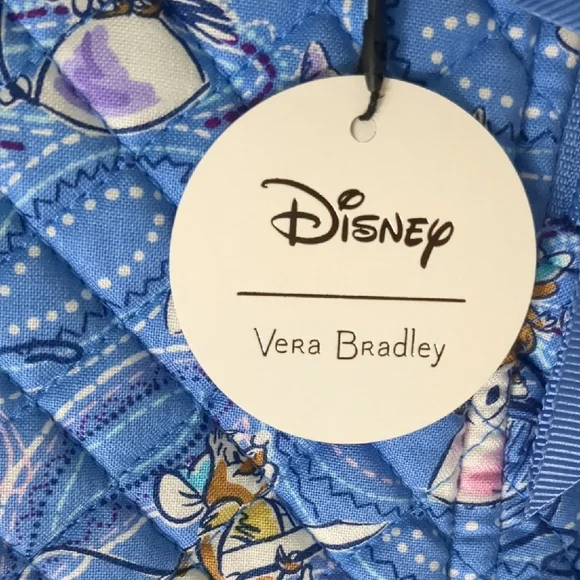 Vera Bradley Disney Blue Patterned Bag - Picture 10 of 13